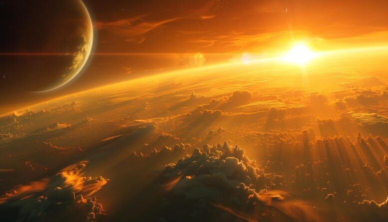 Exoplanet Atmosphere Art